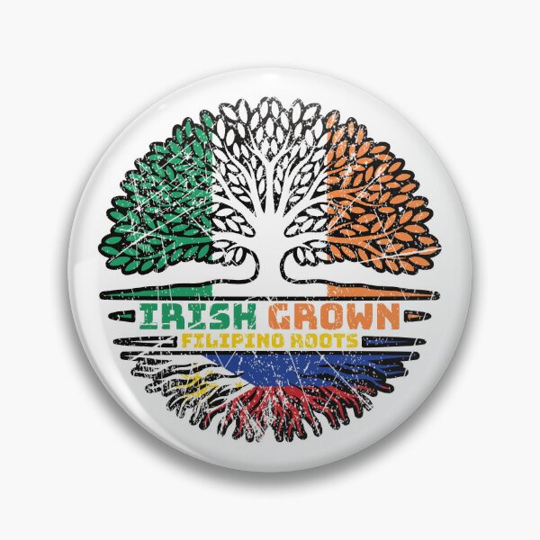 Item preview, Philippines Filipino Irish Ireland Tree Roots Flag designed and sold by FlagX.