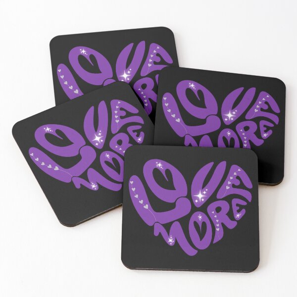 Item preview, Love More - Purple designed and sold by Eranthe Bernardo.