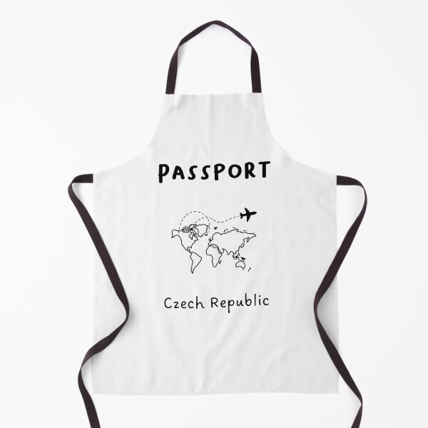 Item preview, Czech Republic | Passport Design | Travel or Global Exploration | Minimalist Design designed and sold by RM-Journey.