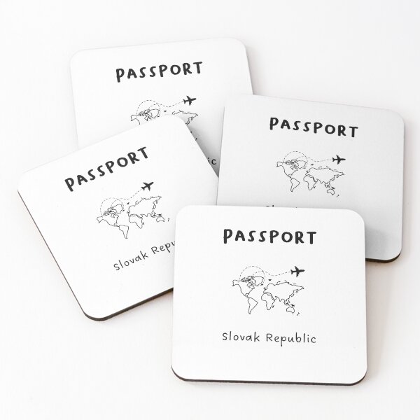 Item preview, Slovak Republic | Passport Design | Travel or Global Exploration | Minimalist Design designed and sold by RM-Journey.