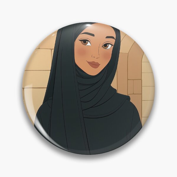Item preview, Bahraini woman | Anime style designed and sold by ComicsFactory.