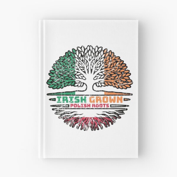 Item preview, Poland Polish Irish Ireland Tree Roots Flag designed and sold by FlagX.