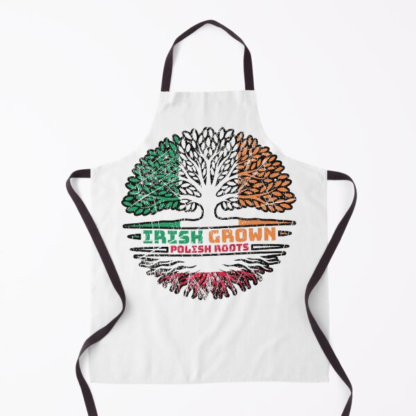 Item preview, Poland Polish Irish Ireland Tree Roots Flag designed and sold by FlagX.