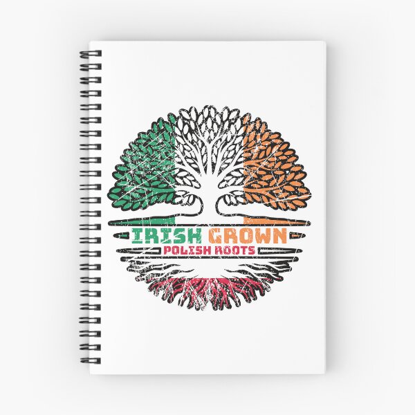 Item preview, Poland Polish Irish Ireland Tree Roots Flag designed and sold by FlagX.