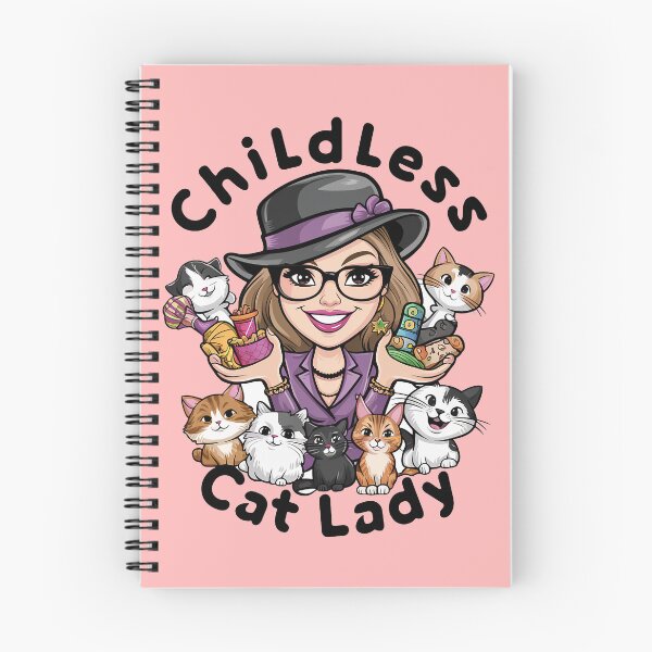 Item preview, Childless Cat Lady | Purrrr | Cat | Kitten designed and sold by RedCircleArt.