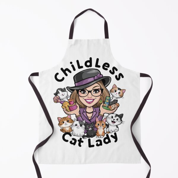 Item preview, Childless Cat Lady | Purrrr | Cat | Kitten designed and sold by RedCircleArt.