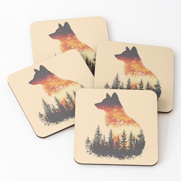 Item preview, Foxes in the forest designed and sold by TankandDPS.