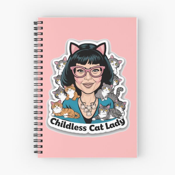 Item preview, Childless Cat Lady | Purrrr | Cat | Kitten designed and sold by RedCircleArt.