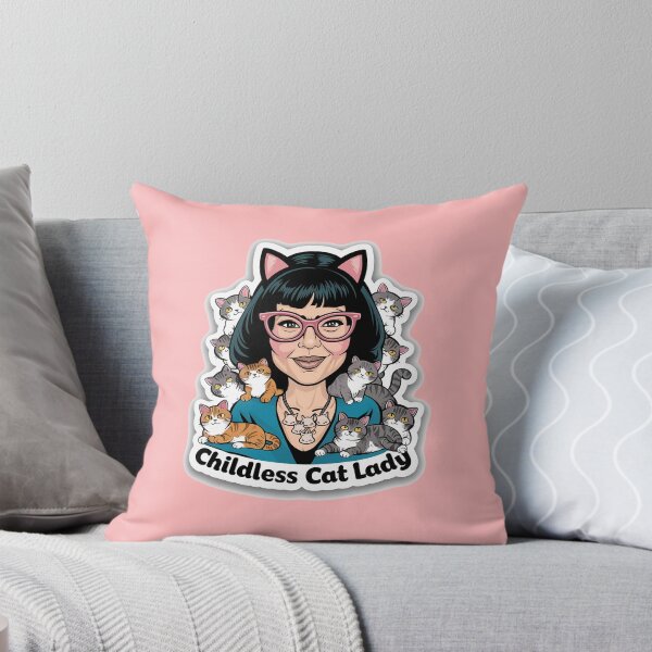 Item preview, Childless Cat Lady | Purrrr | Cat | Kitten designed and sold by RedCircleArt.