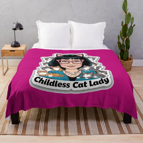 Item preview, Childless Cat Lady | Purrrr | Cat | Kitten designed and sold by RedCircleArt.