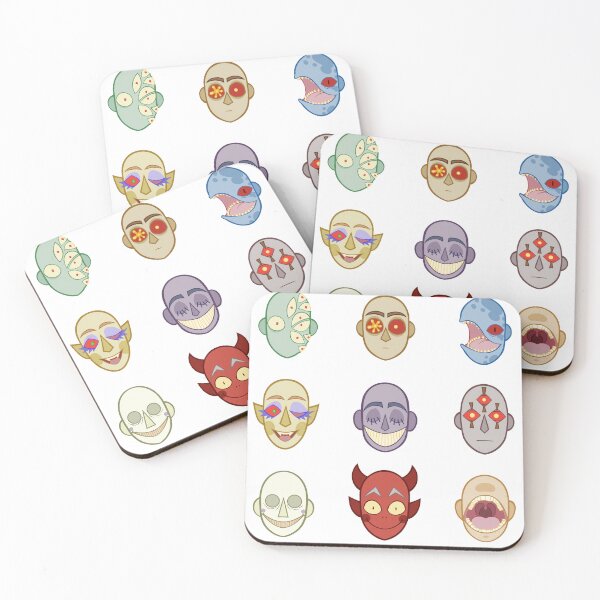 Item preview, Monster faces designed and sold by selkaycik.