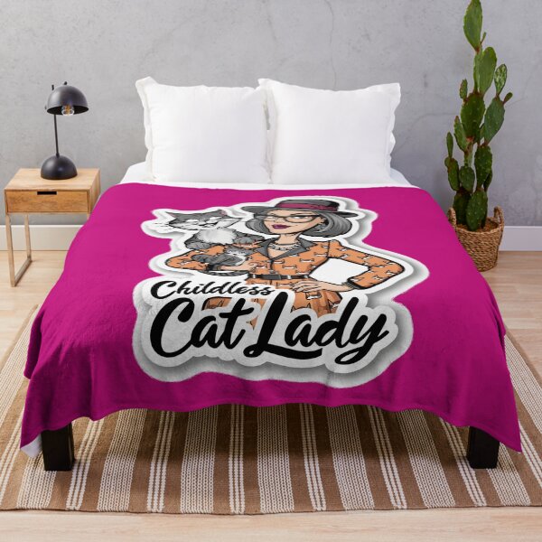 Item preview, Childless Cat Lady | Purrrr | Cat | Kitten designed and sold by RedCircleArt.