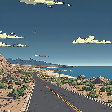 Artwork thumbnail, Baja California, MX | Anime style by ComicsFactory