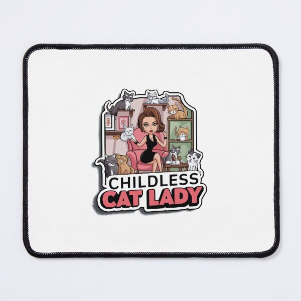 Item preview, Childless Cat Lady | Purrrr | Cat | Kitten designed and sold by RedCircleArt.