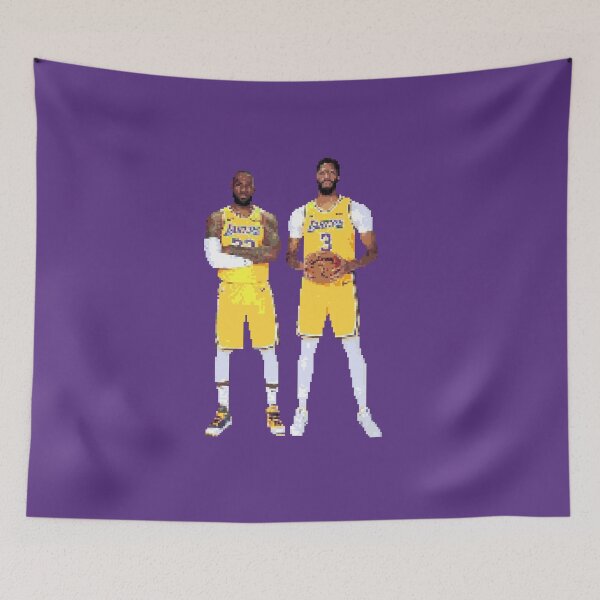 Item preview, Lebron James and Anthony Davis designed and sold by pixelsports2.
