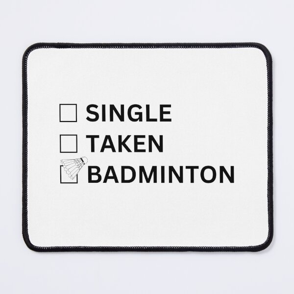 Item preview, Single Taken Badminton designed and sold by wildvibe.