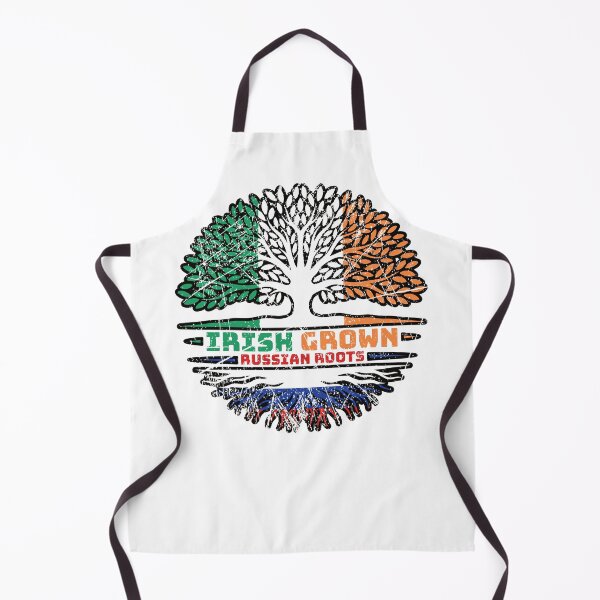 Item preview, Russia Russian Irish Ireland Tree Roots Flag designed and sold by FlagX.