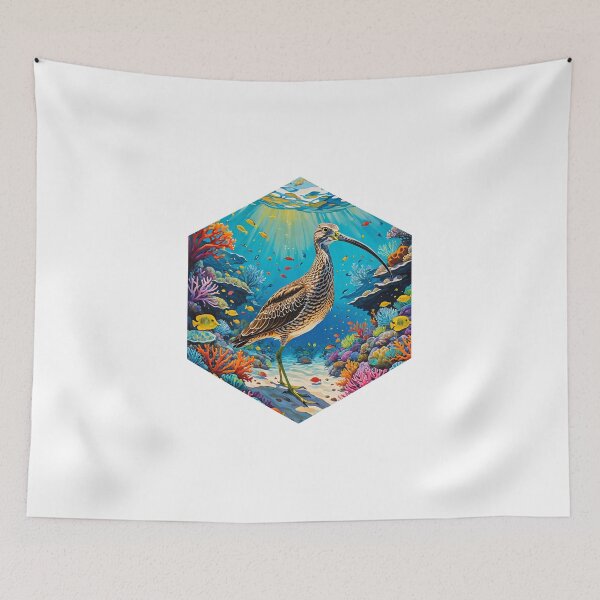 Item preview, Curlew Skiing in the Reef designed and sold by AbsoluteA.