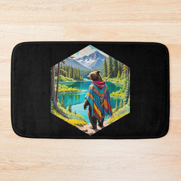 Item preview, Bear Hiking in the Oasis designed and sold by AbsoluteA.