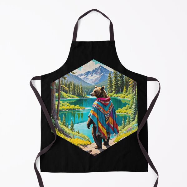 Item preview, Bear Hiking in the Oasis designed and sold by AbsoluteA.