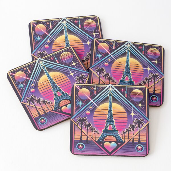 Item preview, Neon Parisian Dreams designed and sold by Gold Turtle  Lina.