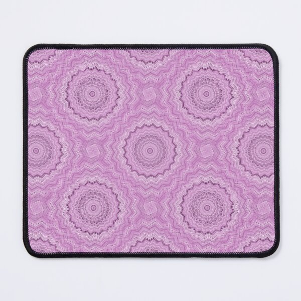 Item preview, Wobbly Mandala Pattern in Pink designed and sold by Artistestella.