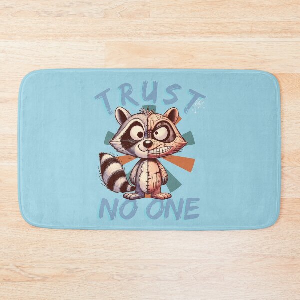 Item preview, A cool and funny design of a half raccoon and half a voodoo doll designed and sold by Animal world designs.