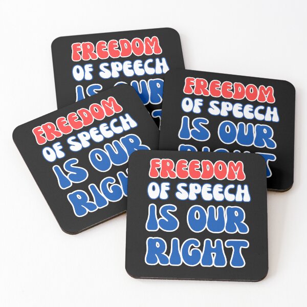 Item preview, Freedom of speech is our right designed and sold by BritishDelights.
