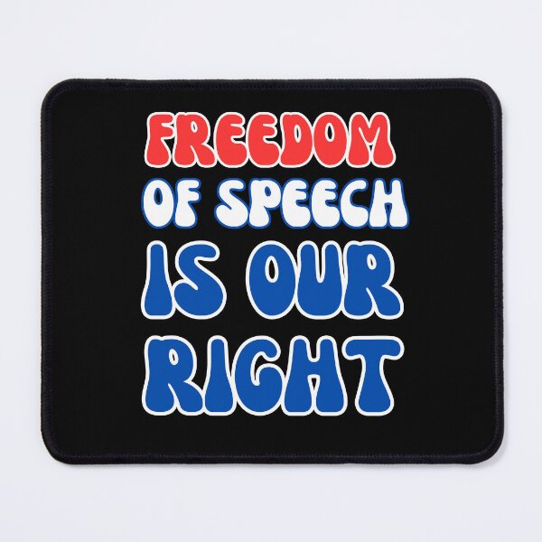 Item preview, Freedom of speech is our right designed and sold by BritishDelights.