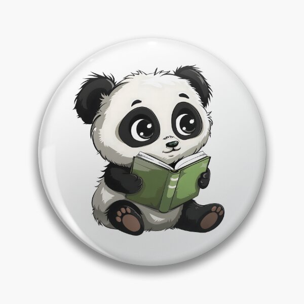 Item preview, Panda Reading a Book designed and sold by xiao xuans.
