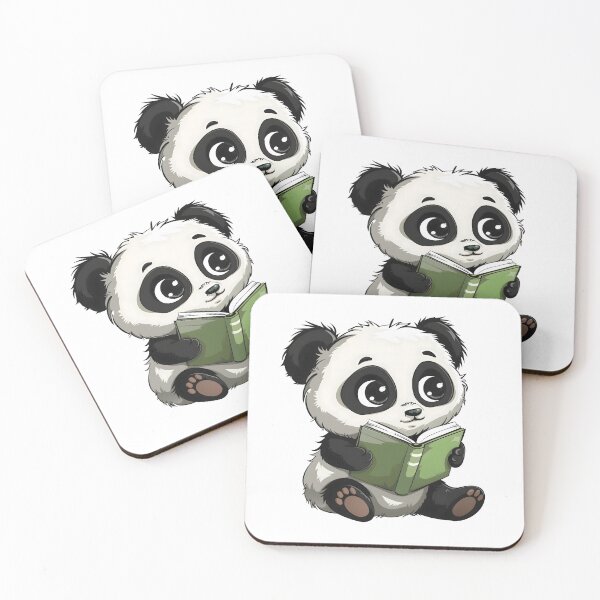 Item preview, Panda Reading a Book designed and sold by xiao xuans.