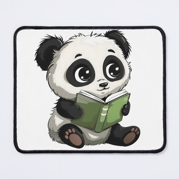 Item preview, Panda Reading a Book designed and sold by xiao xuans.