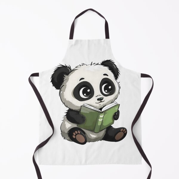 Item preview, Panda Reading a Book designed and sold by xiao xuans.