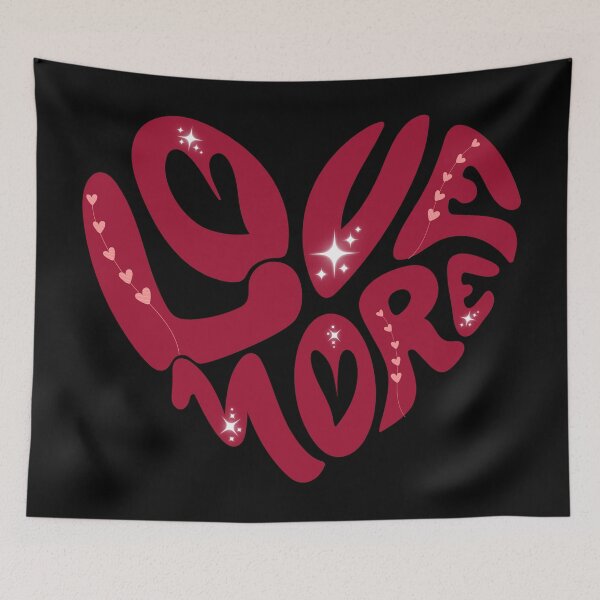 Item preview, Love More - Pink designed and sold by Eranthe Bernardo.