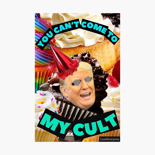Item preview, 'Criminal President Starts A Cult'  designed and sold by LostScorpion.