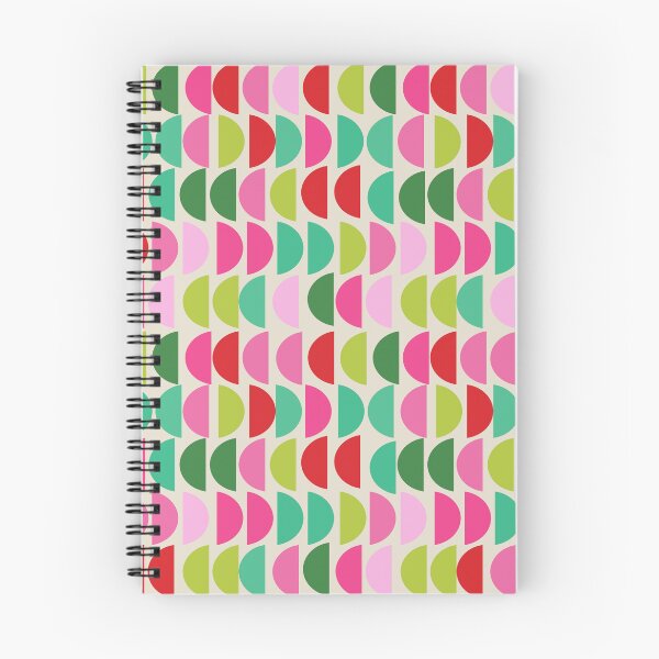 Item preview, Red, Pink and Green Christmas Festive Geometric Pattern designed and sold by JuneJournal.