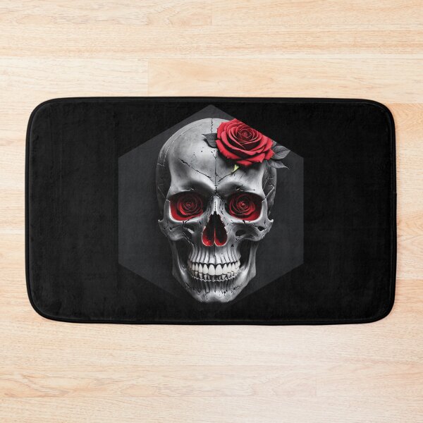 Item preview, Skull and Rose designed and sold by AbsoluteA.