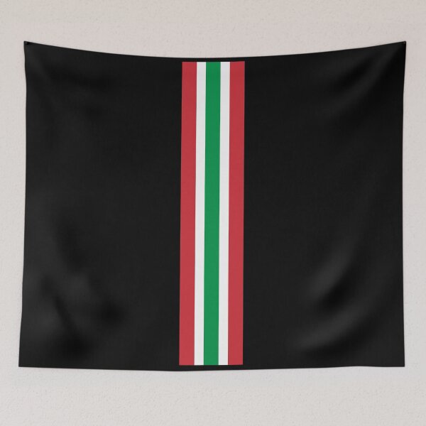 Item preview, The Mod Scooter Racing Stripes V1d designed and sold by RetrospectUK.