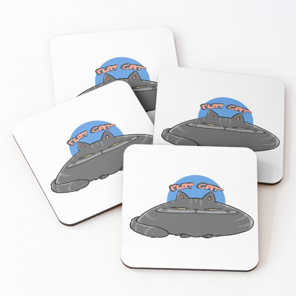 Item preview, The Flat Cat designed and sold by TomiAx.