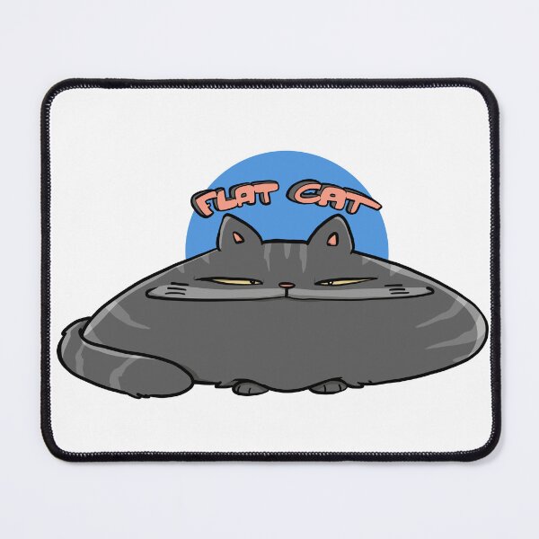 Item preview, The Flat Cat designed and sold by TomiAx.