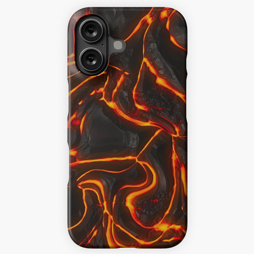 Flowing Hot Lava Pattern Socks