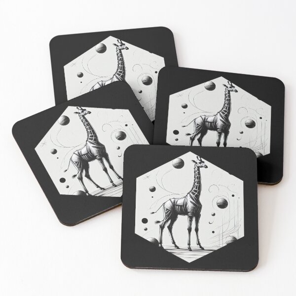 Item preview, Giraffe Astronaut designed and sold by AbsoluteA.