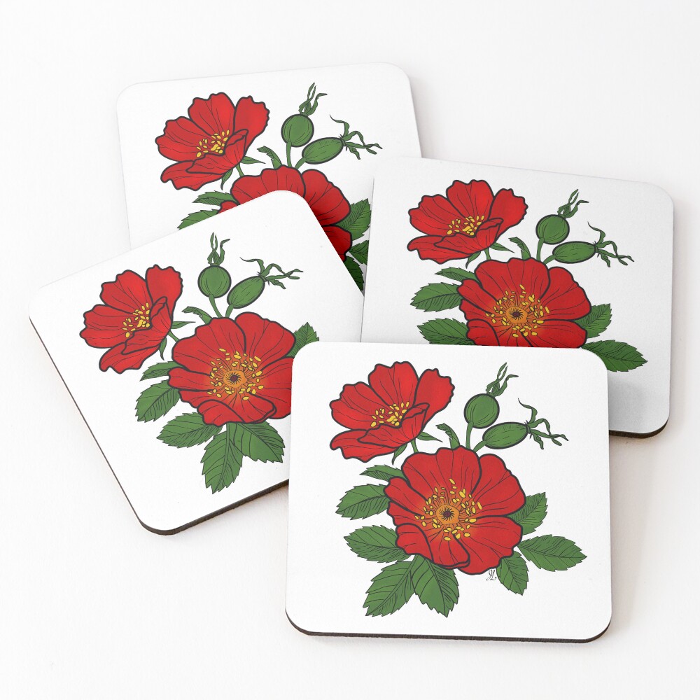Item preview, Coasters (Set of 4) designed and sold by FiredrakeArts.