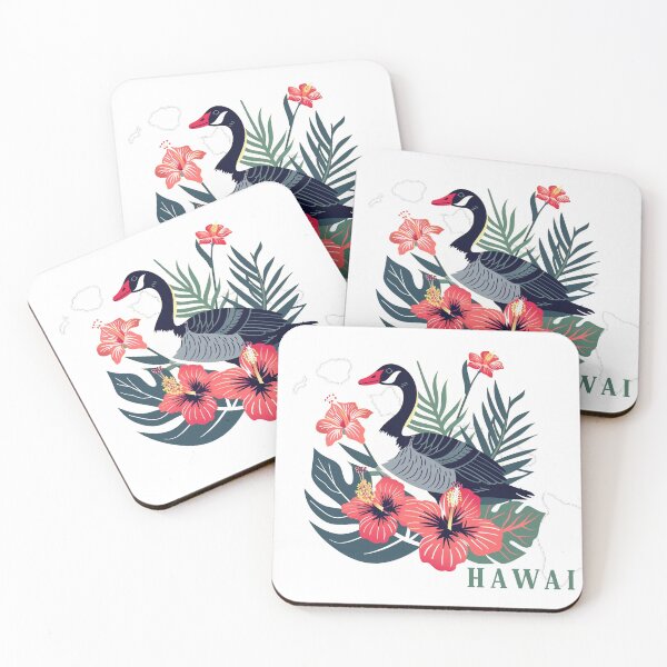 Item preview, Hawaii State Bird and Flower designed and sold by adventurehaven.
