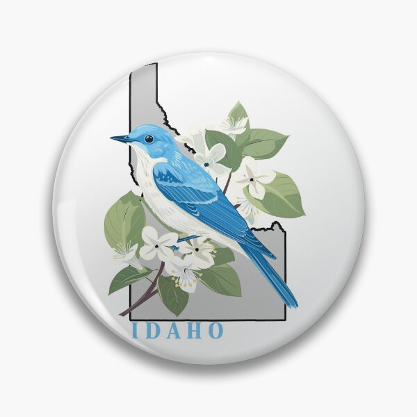 Item preview, Idaho State Bird and Flower designed and sold by adventurehaven.