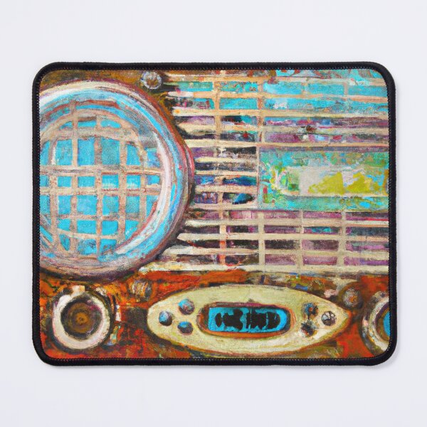 Item preview, Vintage Radio Painting designed and sold by BrickHousePop.