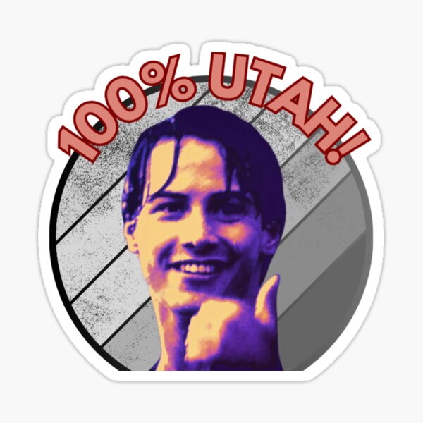 Artikel-Vorschau von 100 % UTAH - Johnny Utah, FBI-Agent, designt und verkauft von TheRubberOnion.