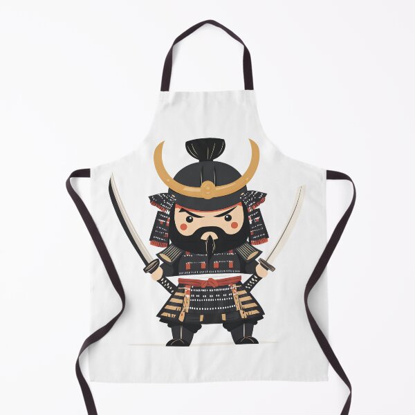 Item preview, Funny Samurai Warrior Anime Style designed and sold by ArtPompon.