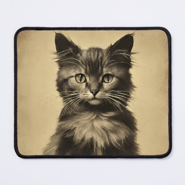 Item preview, VINTAGE CAT PORTRAIT designed and sold by asudesign.