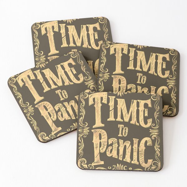 Item preview, TIME TO PANIC designed and sold by FocusedPatterns.